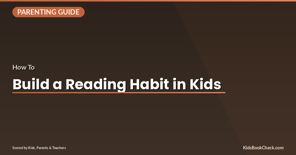 Parent and child reading together with bookshelf in background