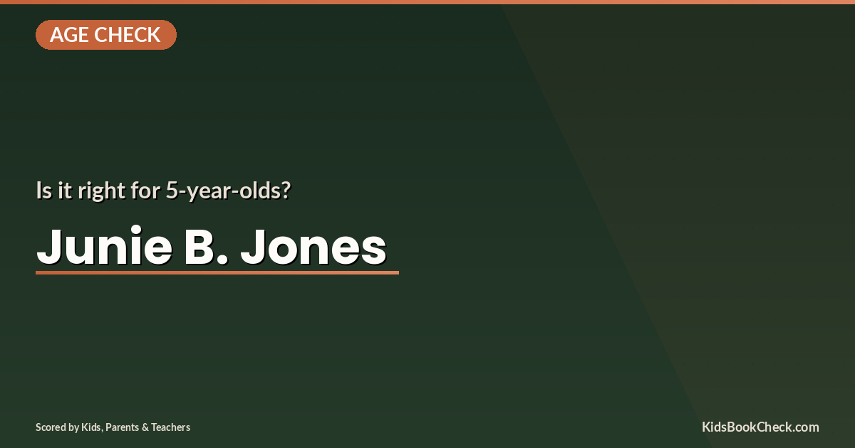 Stack of Junie B. Jones books with colorful spines